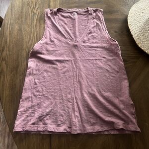 Madewell Mauve Tank Top